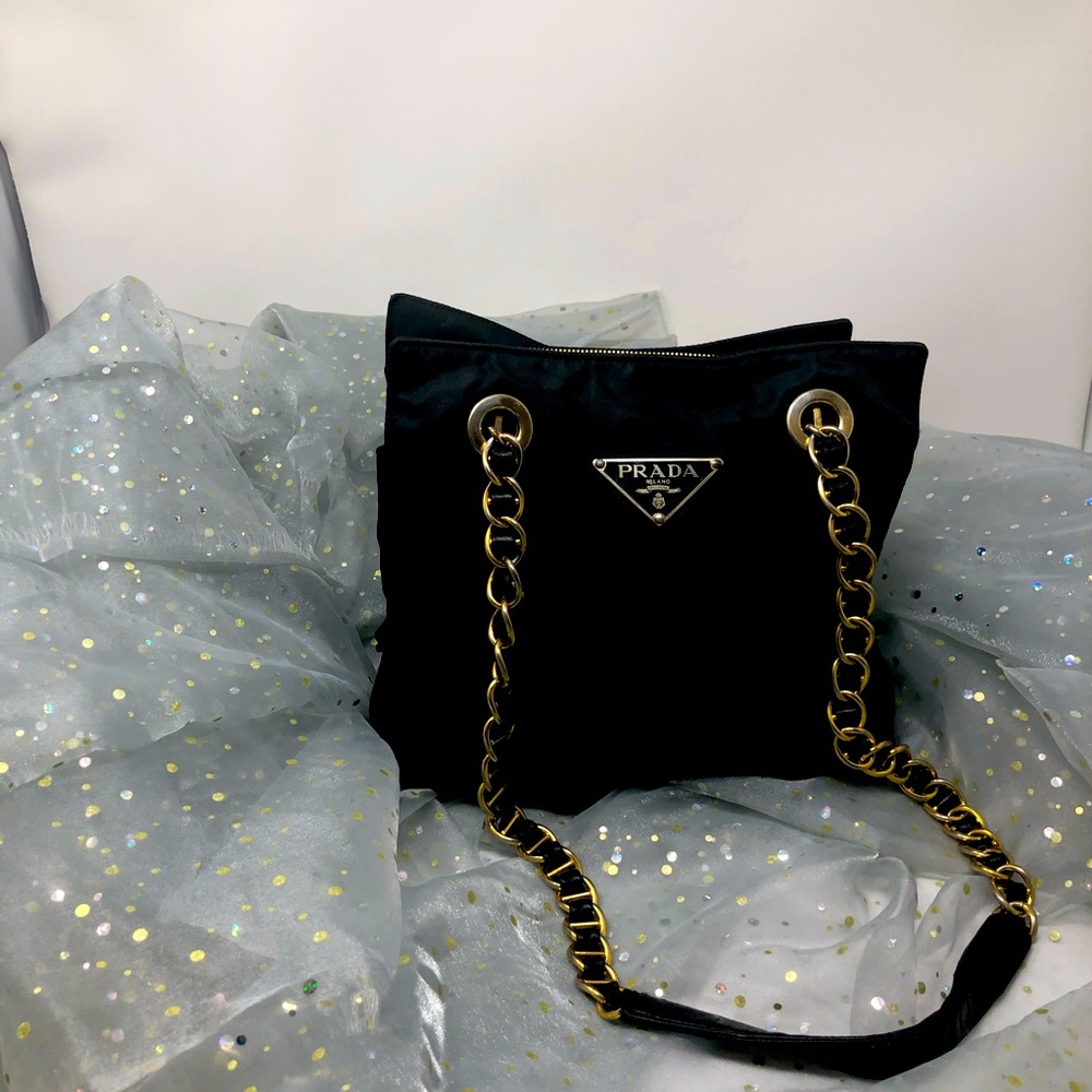 Prada Nylon Shoulder Bag Authentic